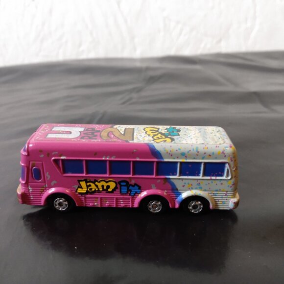 Vintage Micro Machines "U Rap 2 Jam It" Rockin' Wheels Touring Bus 1989 - Picture 1 of 12